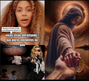 Beyonce em fake news brasileira sobre Madonna