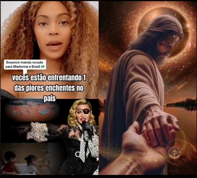 Vídeo de Beyoncé falando sobre enchetes e Madonna viraliza no TikTok, mas é falso