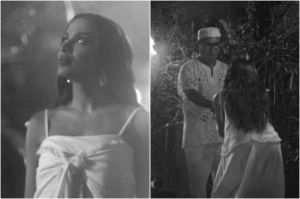 Cantora Anitta no candomblé