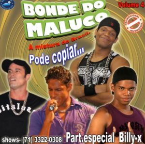 Capa do álbum "Volume 4", do Bonde do Maluco, que contém o hit "Dança da Motinha"