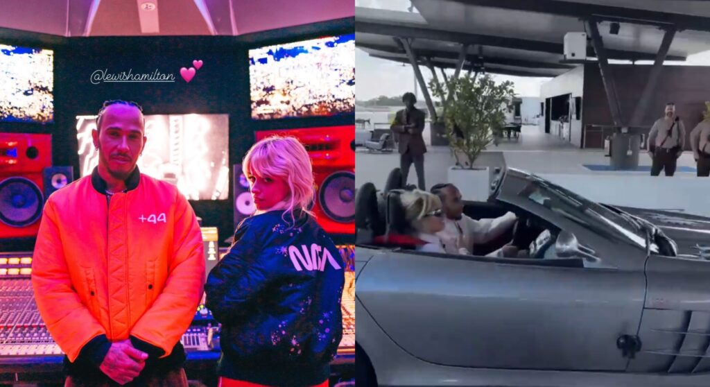Camila Cabello é vista com Lewis Hamilton em GP de Miami 1 camila lewis