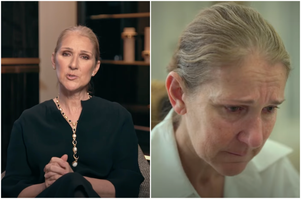 Céline Dion chora ao falar sobre síndrome rara em trailer de documentário 1 Céline Dion chora ao falar sobre síndrome rara