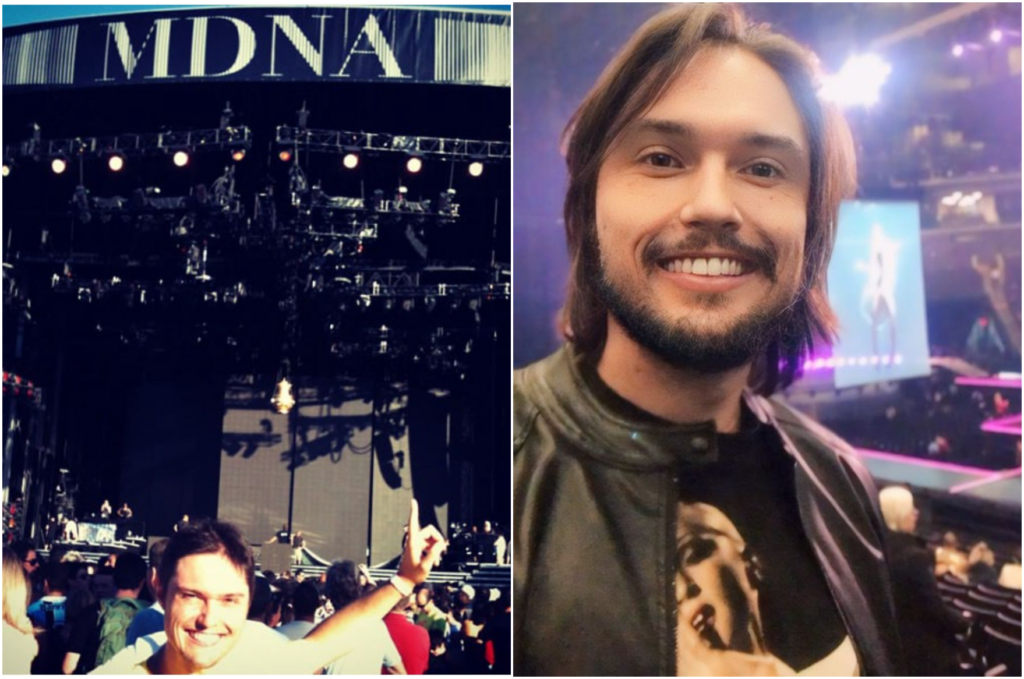 Fã de Madonna tirou lasca da parede da casa da cantora nos EUA 1 claudio madonna