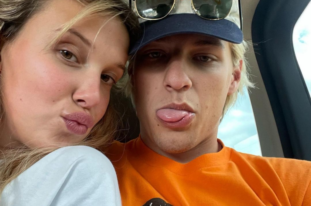 Jon Bon Jovi dá detalhes de casamento do filho com Millie Bobby Brown 1 Millie Bobby Brown e Jake Bongiovi