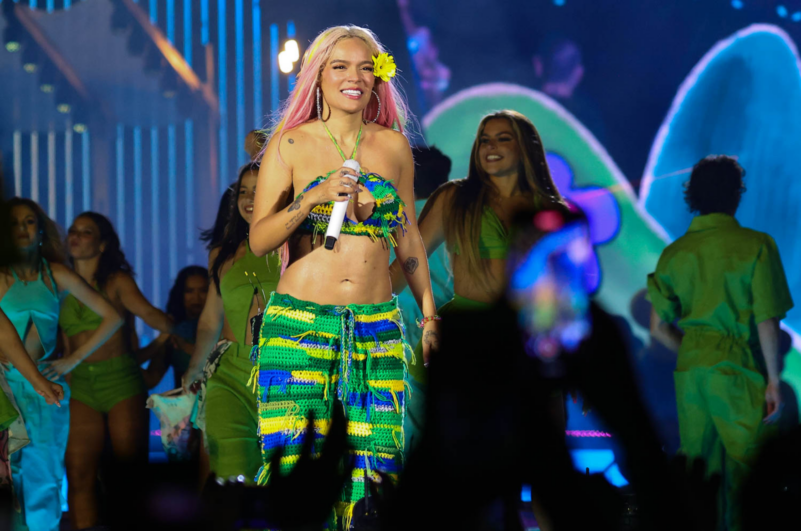 Karol G se apresenta em São Paulo