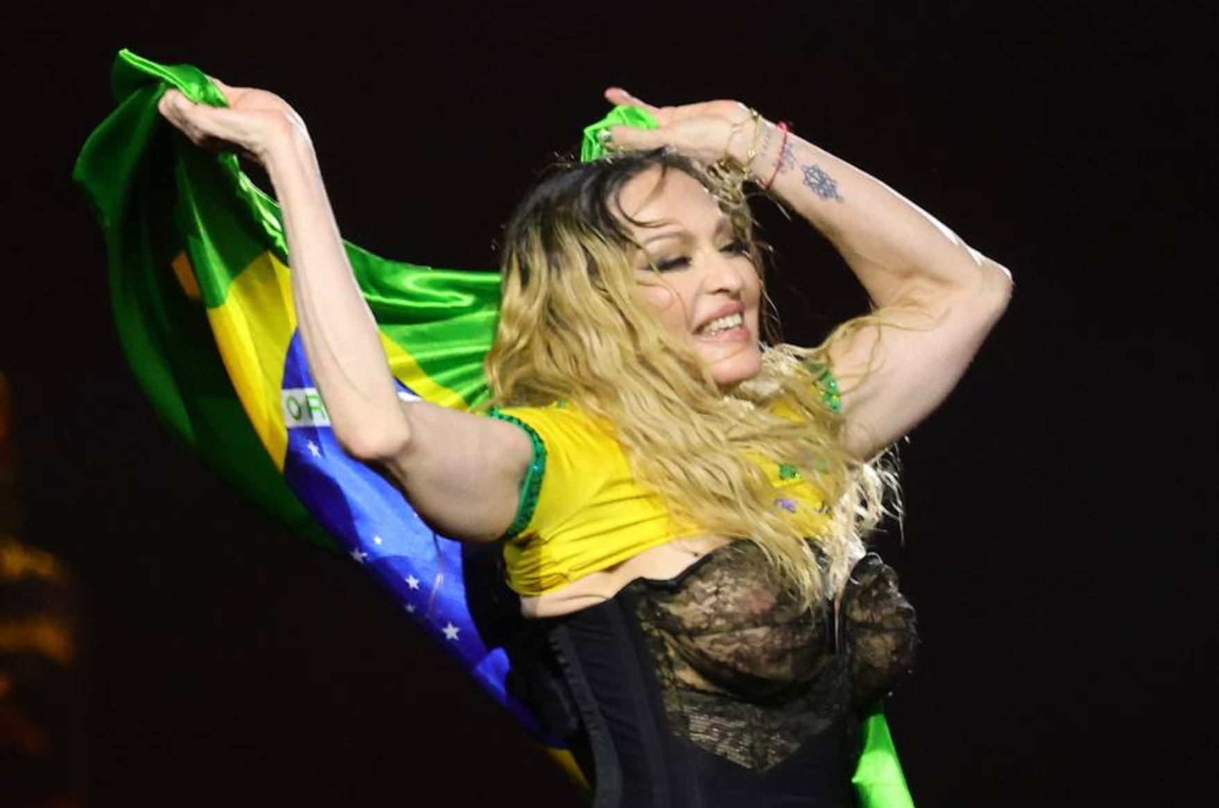 Após show no Rio, Madonna fica entre as 130 mais ouvidas do país com ‘La Isla Bonita’