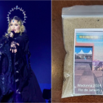 Lembrancinha: loja vende areia do show de Madonna em Copacabana