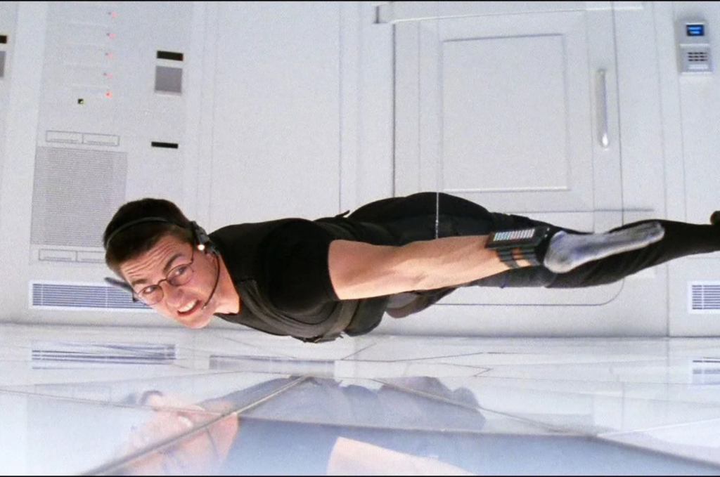 Tom Cruise em 'Missão Impossível'