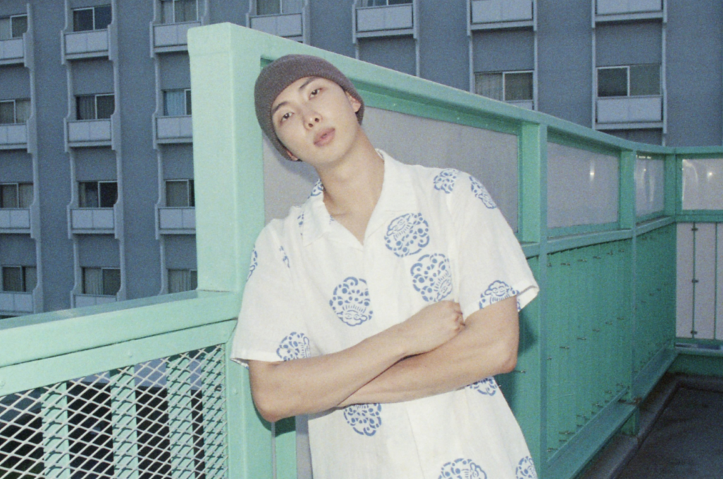 Rapper Kim Namjoon, integrante do BTS