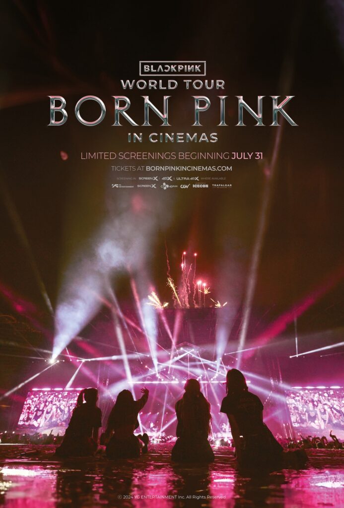 Show da turnê 'BORN PINK', do BLACKPINK, será exibido no cinema