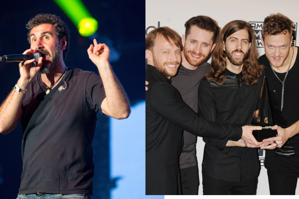 Serj Tankian volta a criticar Imagine Dragons: 'Não são bons seres humanos' 1 Serj Tankian volta a criticar Imagine Dragons: 'Não são bons seres humanos'