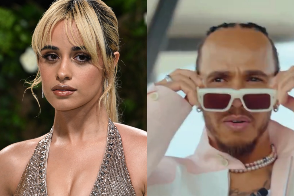 Camila Cabello pilota com Lewis Hamilton em prévia de novo clipe 1 Camila Cabello lança prévia do clipe 'C,XOXO'