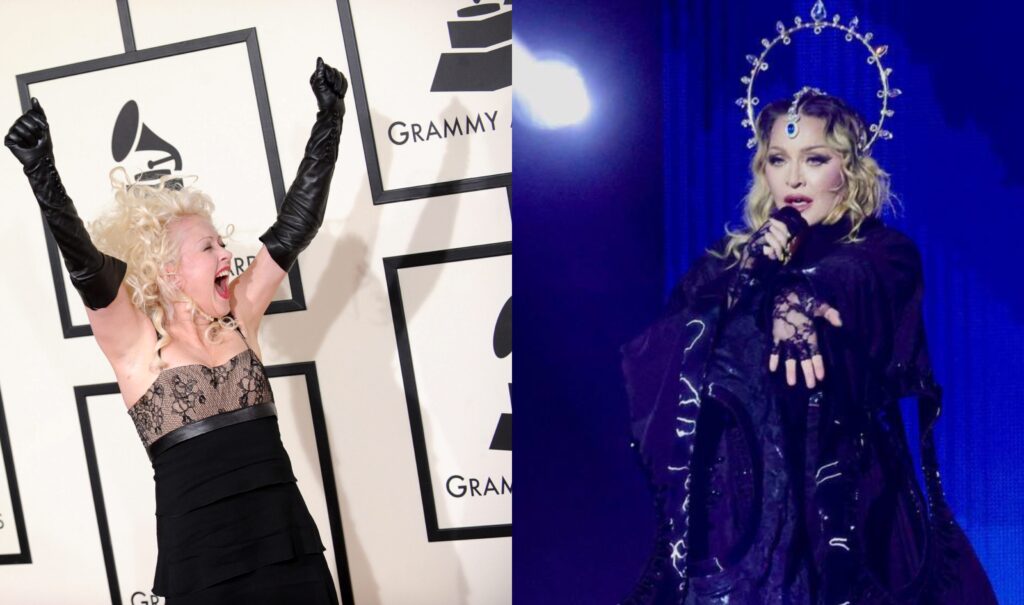 Cyndi Lauper versus Madonna: gravadora quis colocá-las uma contra a outra 1 madonna cyndi