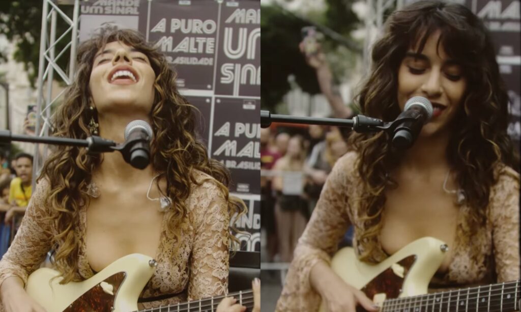 Marina Sena faz show surpresa nas ruas de Belo Horizonte; veja 1 marina sena 1