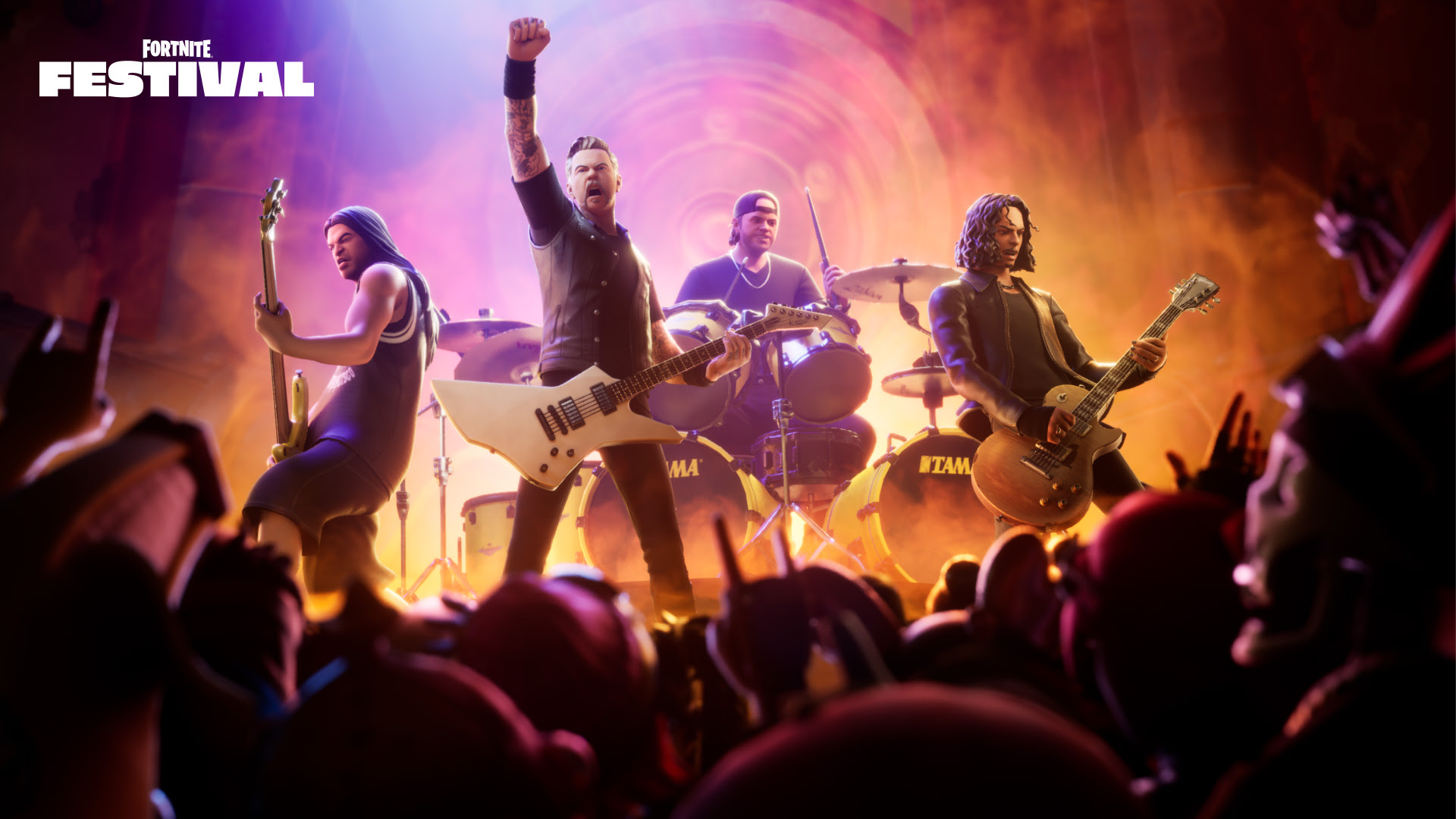 Metallica estará no Fortinite com opção de show ao vivo