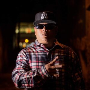 O rapper do WGI, do grupo Consciência Humana