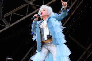Cyndi Lauper no Glastonbury