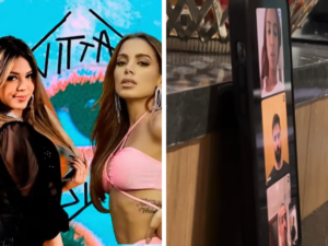 Melody e Anitta: elogios à promessa de 17 anos em reunião vazada