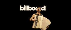 O cantor e sanfoneiro Guilherme Dantas no Billboard Descobre