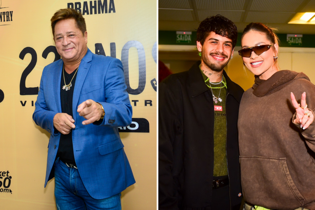 Leonardo ganha barco de dois andares de Zé Felipe e Virginia 1 Leonardo recebeu um presente especial de Zé Felipe e Virginia