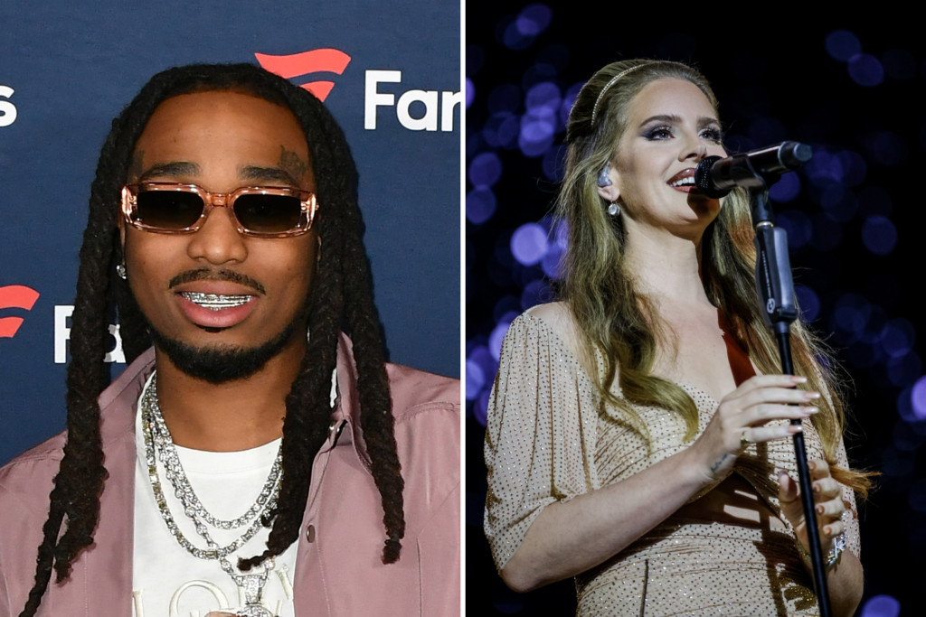 Quavo e Lana Del Rey interpretam um casal no clipe de 'Tough' 1 Quavo e Lana Del Rey se uniram na música 'Tough'