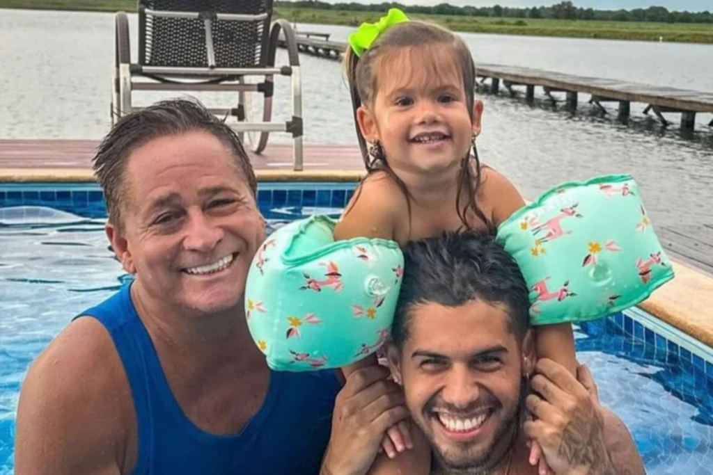 Neta de Leonardo tem visão com Leandro e assusta parentes 1 neta leonardo