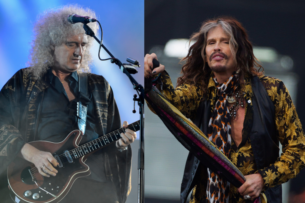 Brian May, do Queen, reage ao fim do Aerosmith: 'É de partir o coração' 1 Brian May lamenta fim do aerosmith