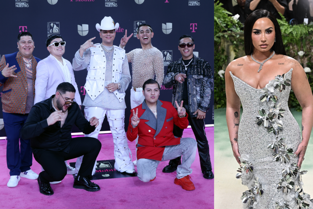 Grupo Firme e Demi Lovato se uniram em uma parceria inusitada