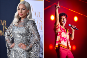 Lady Gaga e Bruno Mars se uniram em nova música