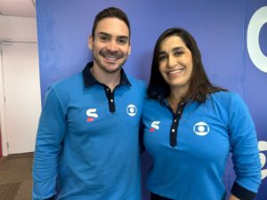 Arthur Zanetti e Daniele Hypólito são comentaristas do sportv na Olimpíada
