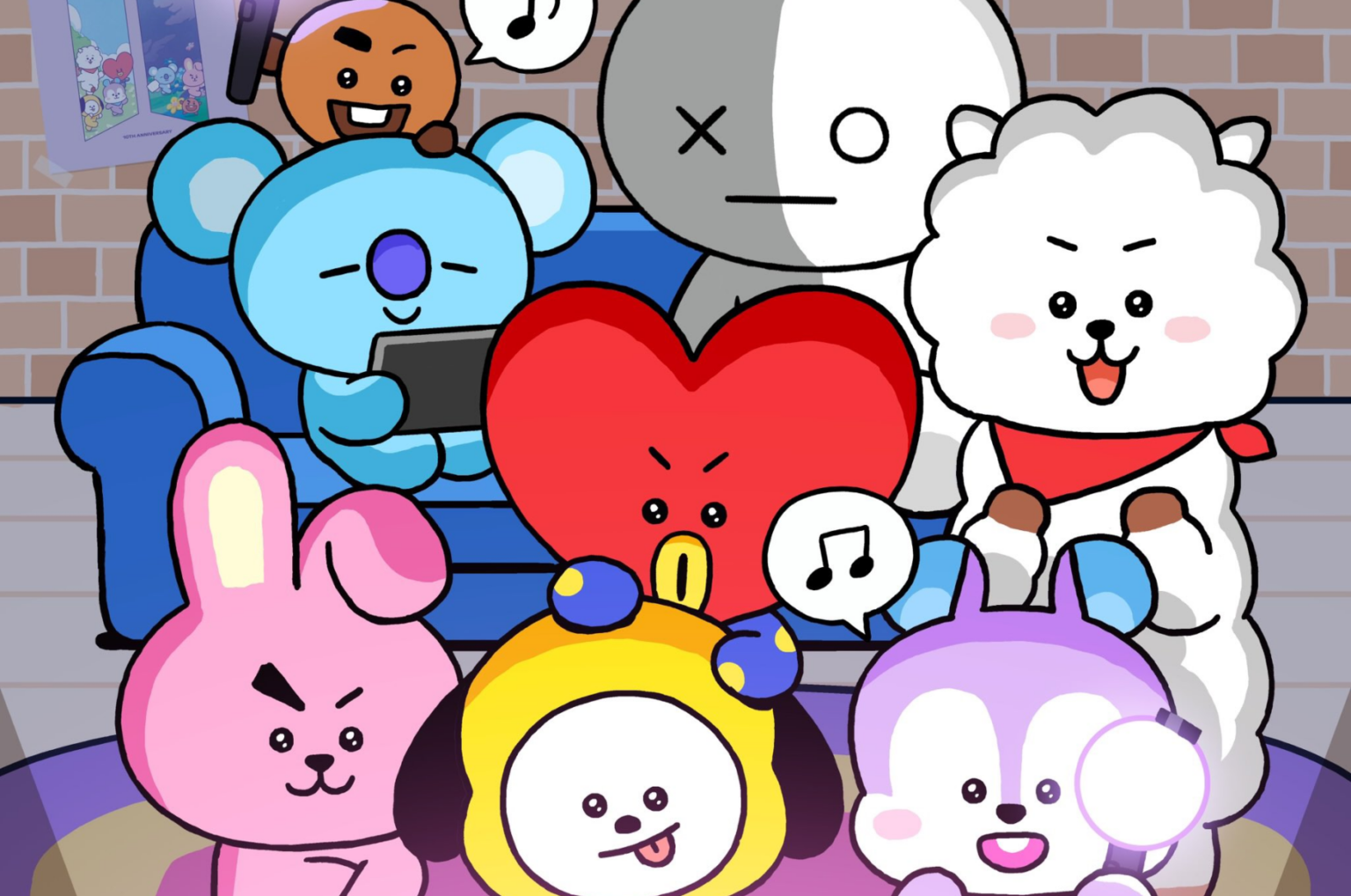 BTS: veja como conseguir os brindes do BT21 no McDonald's