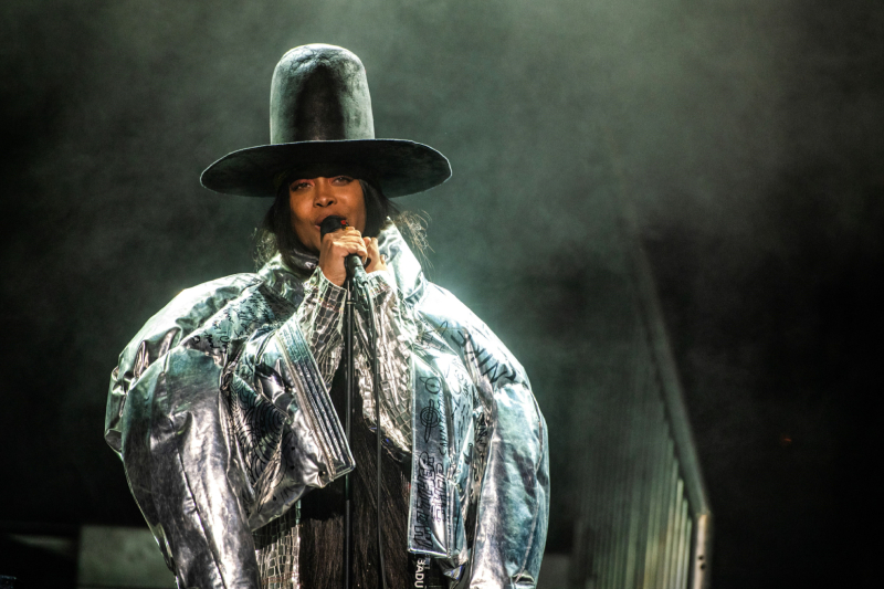 Erykah Badu em show em 2021
