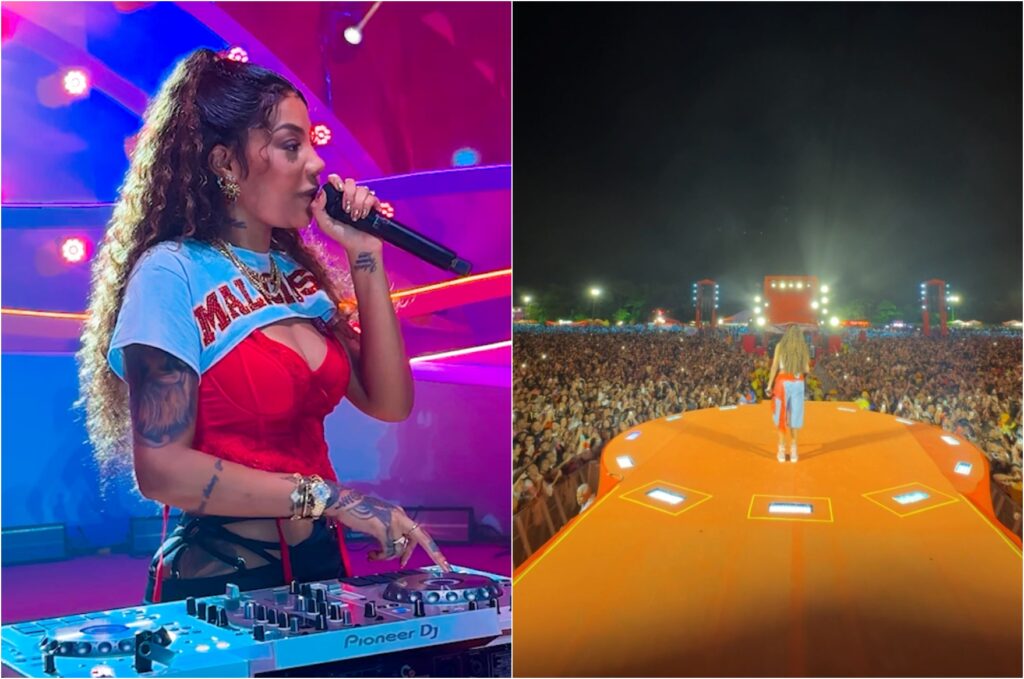 Ludmilla reúne 30 mil fãs na estreia da turnê 'Numanice 3' em Salvador 1 Ludmilla