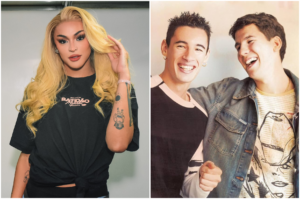 Pabllo Vittar e a dupla Andy e Lucas