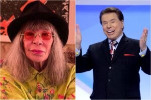 Rita Lee e Silvio Santos
