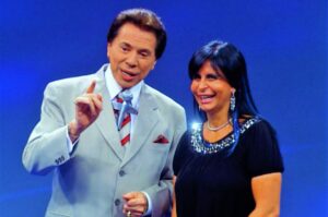 Silvio Santos e Gretchen