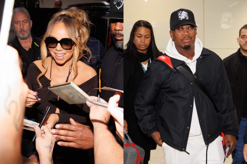 Mariah Carey e Ne-Yo no Brasil