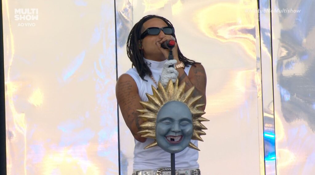 Matuê solta a voz em show no Rock in Rio (Roberto Filho/Brazil News)