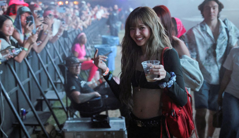Lisa no Coachella