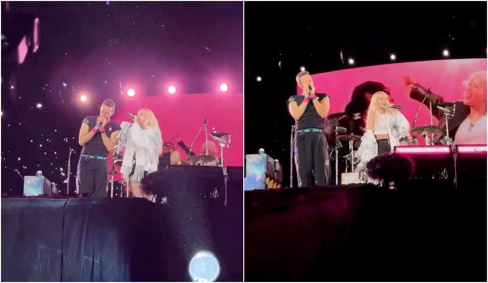 Rosé e Chris Martin