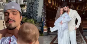 Luan Santana e sua filha, Serena