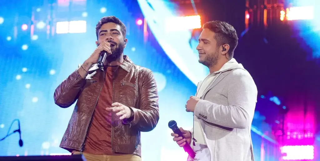 A dupla sertaneja Henrique & Juliano (Clayton Felizardo/Brazil News)