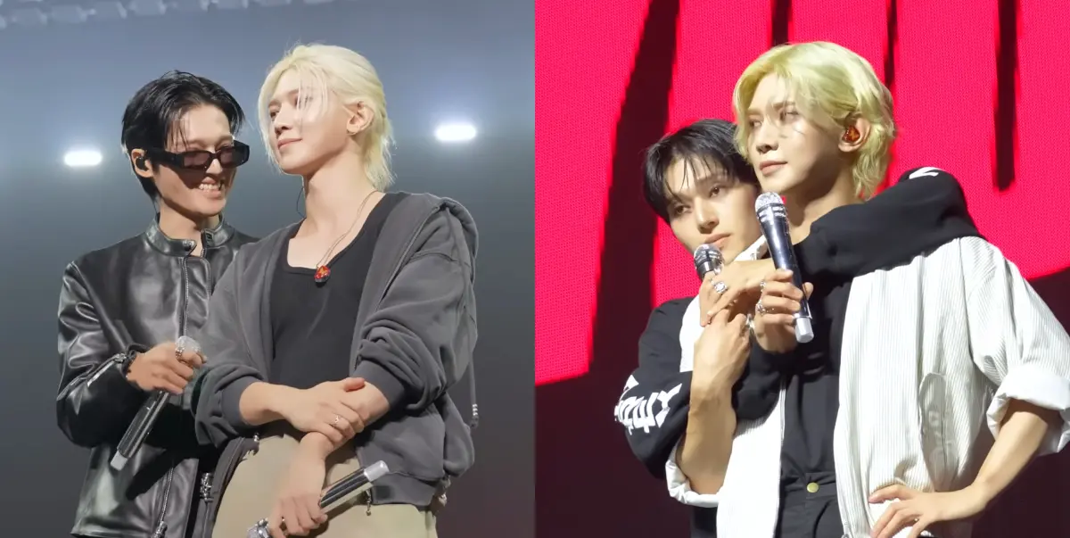 Yeosang e Wooyoung